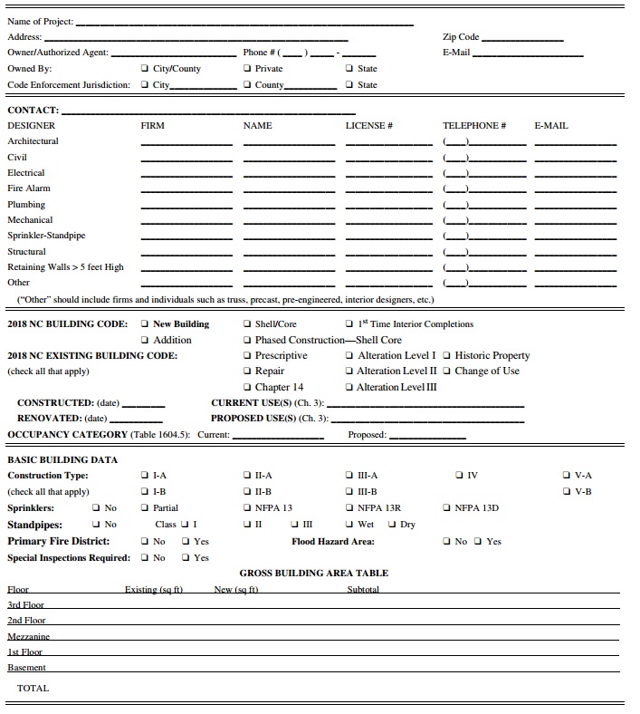 building-code-summary-sheet